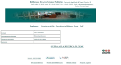 Desktop Screenshot of biblioteca.scienzepolitiche.unina.it