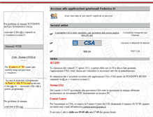 Tablet Screenshot of ciacsa.unina.it