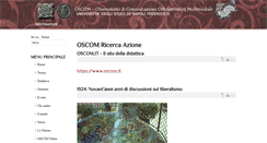 Desktop Screenshot of oscom.unina.it