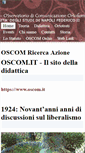 Mobile Screenshot of oscom.unina.it