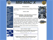 Tablet Screenshot of mismac-x.unina.it