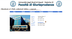 Desktop Screenshot of dirittocostituzionale.unina.it