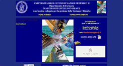 Desktop Screenshot of masterreach.unina.it