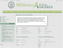 Tablet Screenshot of biblioteca.agraria.unina.it