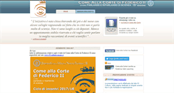 Desktop Screenshot of comeallacorte.unina.it