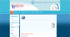 Desktop Screenshot of e-shop.unina.it