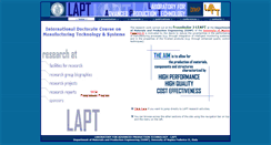 Desktop Screenshot of lapt.unina.it