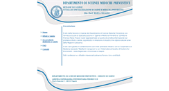 Desktop Screenshot of ambientesalute.unina.it