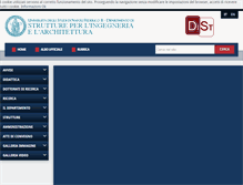 Tablet Screenshot of dist.unina.it