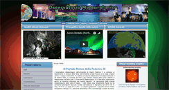 Desktop Screenshot of meteo.unina.it