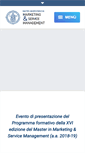 Mobile Screenshot of mastersm.unina.it