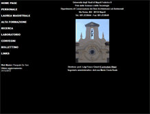 Tablet Screenshot of conservazione.unina.it