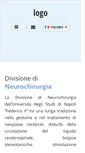 Mobile Screenshot of neurochirurgia.unina.it